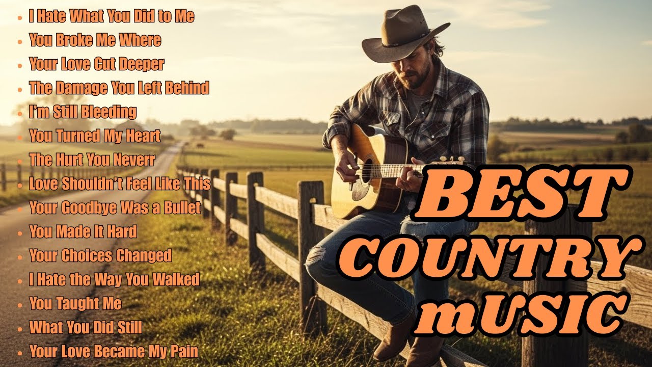 Country Music. Heartbreak & Honesty: Classic 90s Country Love Songs Collection