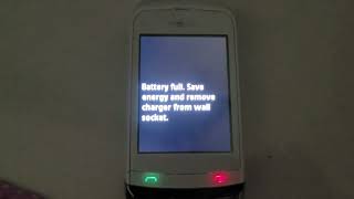 Nokia C2-02 - Battery fully charged