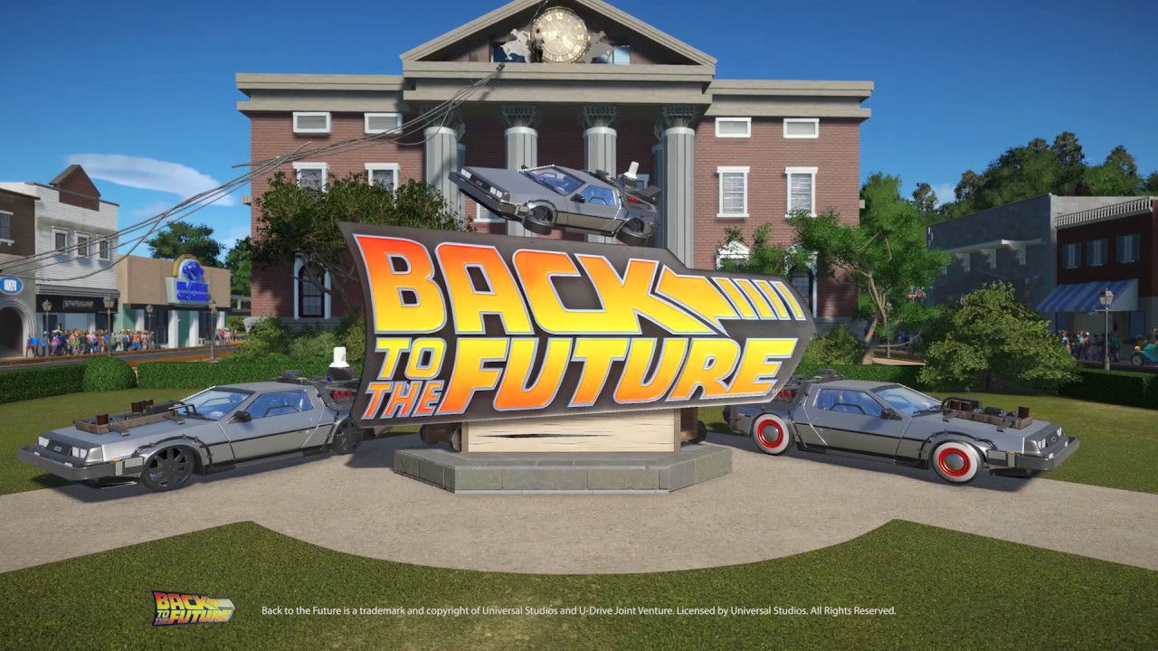 ZeroLives.com - Planet Coaster - Back to the Future™ Time Machine Construction Kit