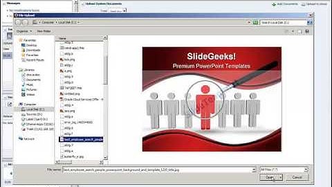 Oracle ADF integration with oracle document Cloud service