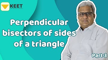 Draw perpendicular bisector 👉 Perpendicular Bisectors in a Triangle #createwithcare