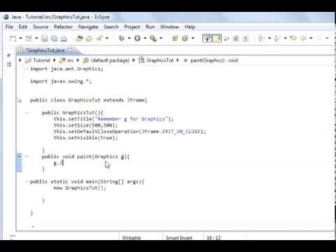 Java programming Lesson 87 Graphics : Java fillRectangle and drawRectangle