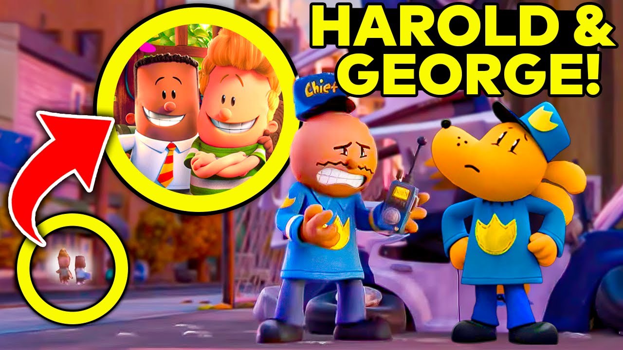 + 20 EASTER EGGS and DETAILS You Missed in Dog Man: The Movie!