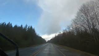 Driving from Lake Quinault to Kalaloch, Washington | 4K Realtime Scenic Driving