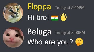 ⁣When Your Indian Cousin is a Floppa... (Beluga vs Floppa)