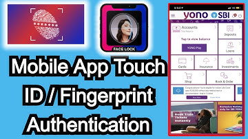 🔥How to Enable/Disable Biometric In SBI  YONO || SBI  Yono SBI Biometric authentication