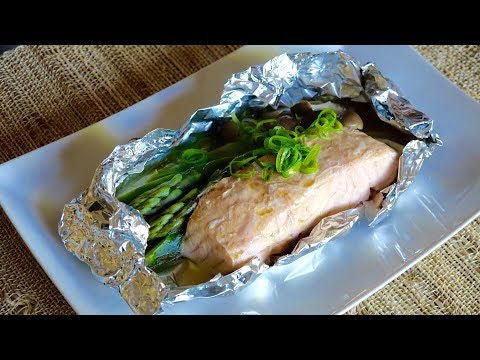 grilled-salmon-in-foil-recipe---japanese-cooking-101
