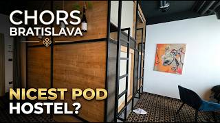 The Most Private Hostel I’ve Ever Stayed In! (CHORS Bratislava)