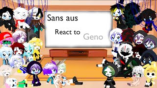 Undertale aus react to themselves | Part 13 Geno