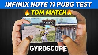 Infinix Note 11 Pubg Test TDM | Gyroscope | Handcam | 60fps | Smooth Extreme Graphics | 6gb ram