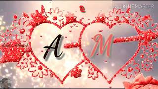 حالات حرف A و M / حالات حب رومنسية / اجمل حالات حب حرف A  و M