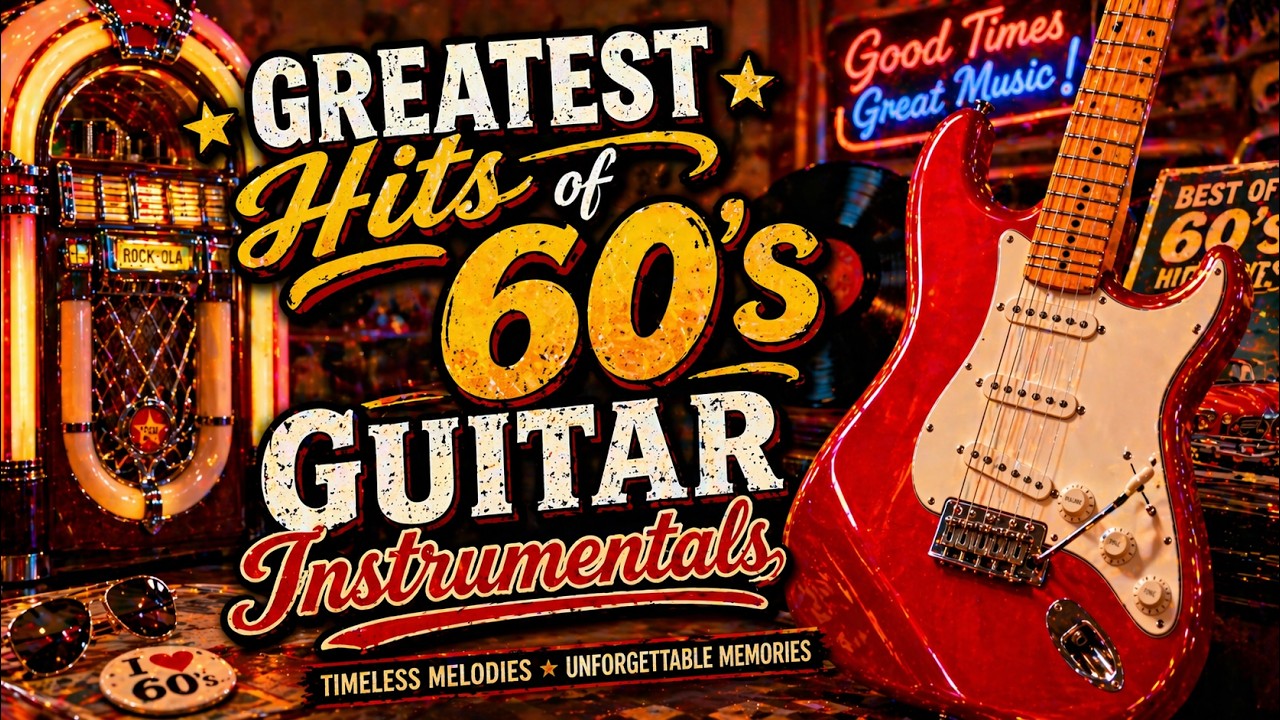Greatest Hits of 60`s Guitar Instrumentals - Legendary Oldies - YouTube