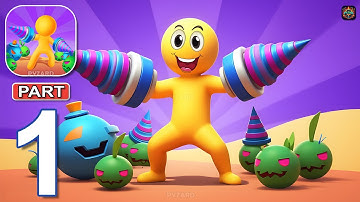 Galaxy Survivor - Gameplay Walkthrough Part 1 - Survive In Alien Space (Android, iOS)