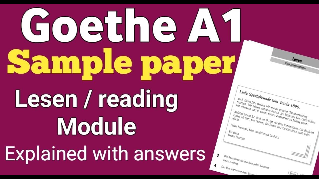 goethe-a1-exam-model-question-paper-with-answers-lesen-reading