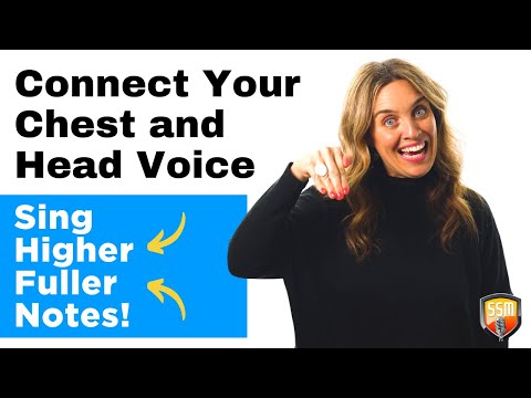 How To Connect Your Chest and Head Voice [Sing Higher Fuller Notes!]