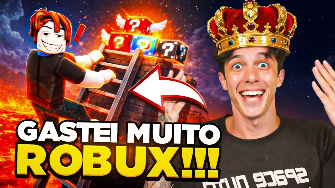 gastei Robux achando que era bom… olha o que Aconteceu