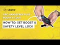 HOW TO SET BOOST &amp; LOCK | DOGTRA ARC HANDSFREE PLUS (Boost &amp; Lock Edition)