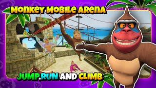 Monkey Mobile Arena gameplay | online multiplayer tag game 🎮🎯 screenshot 1