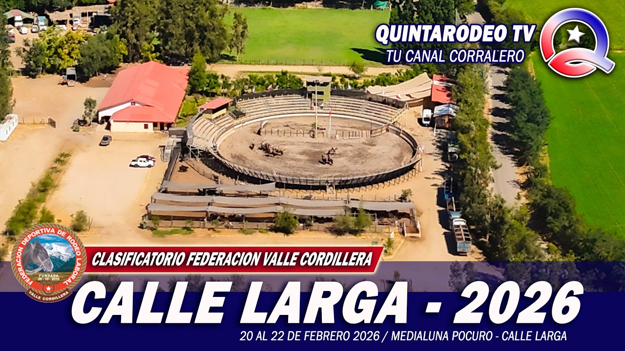 ENTREGA DE MEDALLAS / Clasificatorio Federación Valle Cordillera - Medialuna Calle Larga 2026