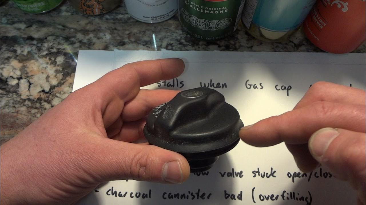 car engine stalls when gas cap removed hack fixed YouTube