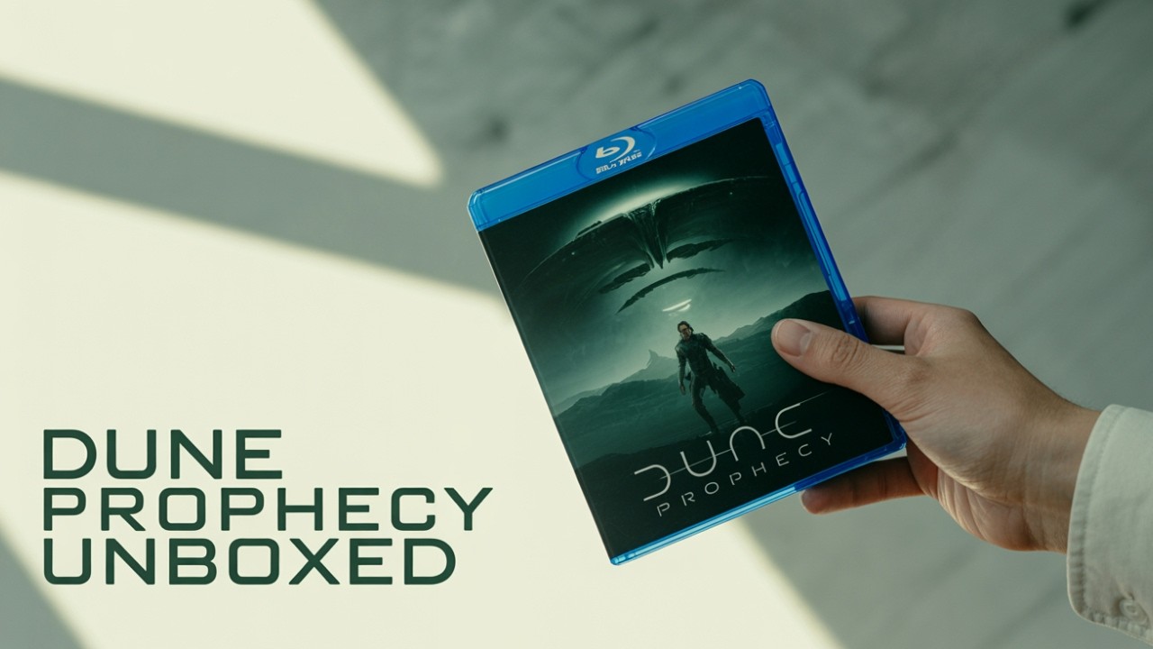 Dune Prophecy 4K Unboxing and Playing Cards