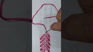 Beautiful hand embroidery design #shorts #embroidery #viralvideo #video #trending