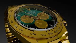 Rolex Cosmograph Daytona | Cinematic 3D Product Animation
