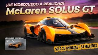 McLaren Solus GT: El hipercoche nacido en un videojuego (V10 a 10.000 RPM)