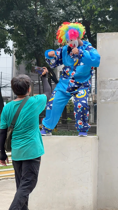 Di Balik Layar Ngonten Badut Joget #trending #shorts #viralvideo #fyp