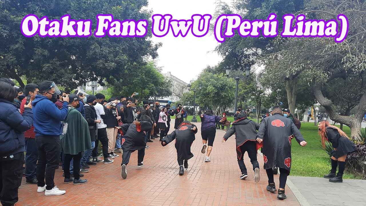 Reuniones otakus en centro civico Lima - Otakufans PeruLima
