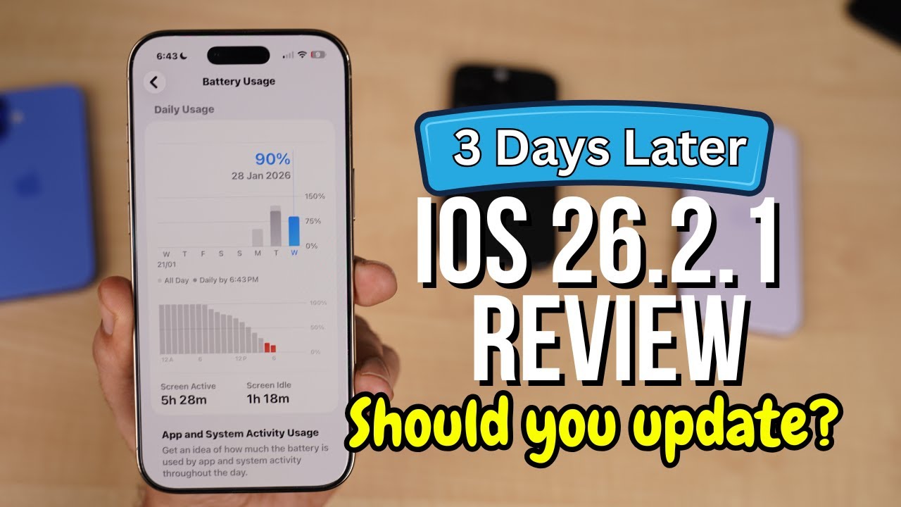 iOS 26.2.1 Review | Should you update to iOS 26.2.1