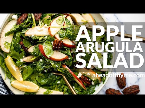 Arugula Salad with Apple and Pecan