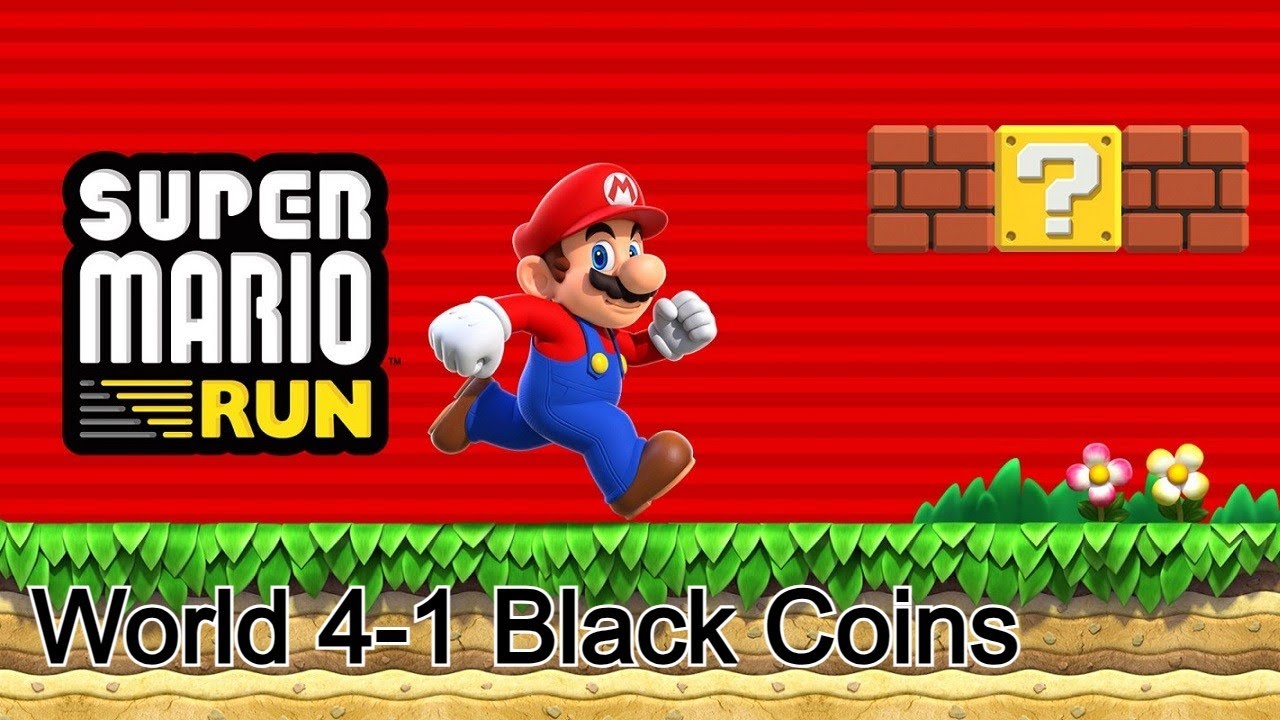 Super Mario Run - World 4-1 Black Coins (Cutting-Edge Spire)