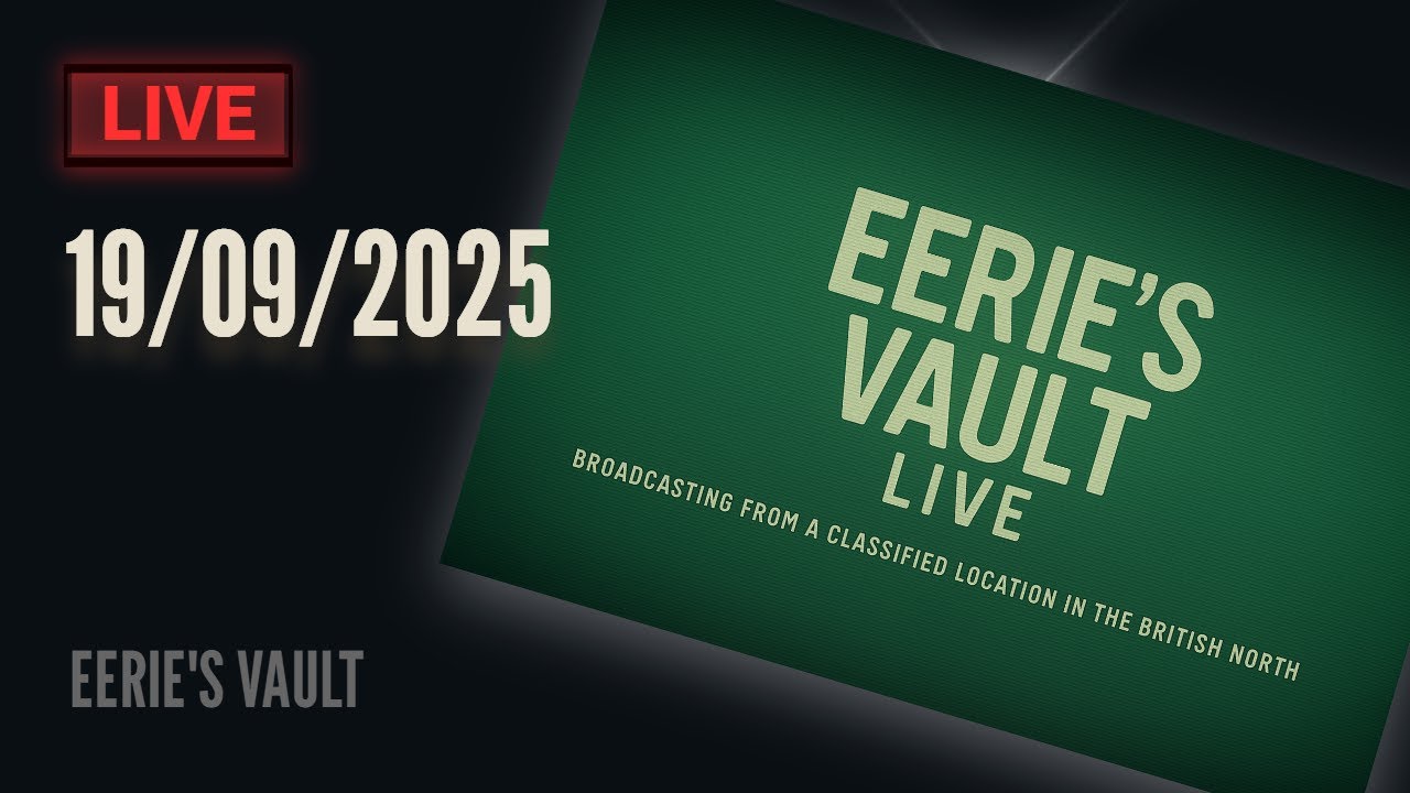 Dinosaurs, De-Extinction, Aerogel UAPs, Landed UFOs & More. Eerie's Vault Live - 19/09/2025