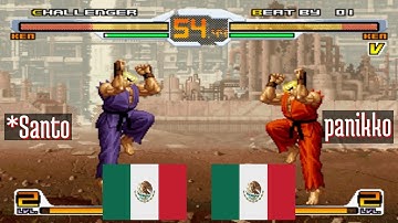 FT10 @svcsplus: *Santo (MX) vs panikko (MX) [SNK vs Capcom Chaos Super Plus svc Fightcade] Apr 30