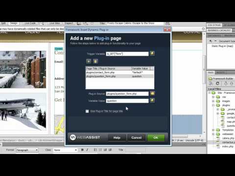 Framework Builder Feature Tour