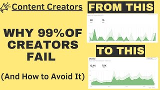 Why 99% of Creators FAIL (And How to Avoid It)
