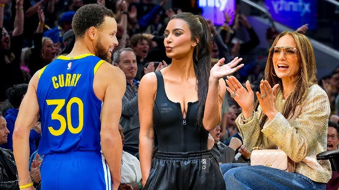 Jennifer Lopez & Kim Kardashian will never forget Stephen Curry's performance in this game