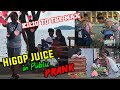 Higop juice public prank kilig to the max maraming nagselos daming tumawa