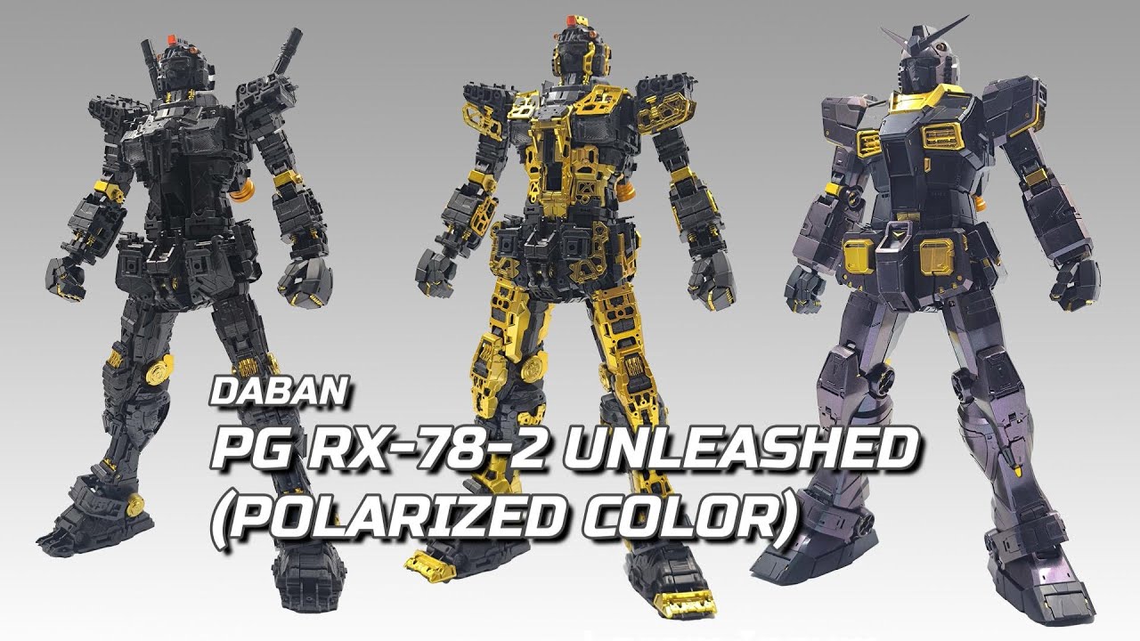 REVIEW] DABAN - PGU 1/60 RX-78-2 (POLARIZED COLORS) - YouTube