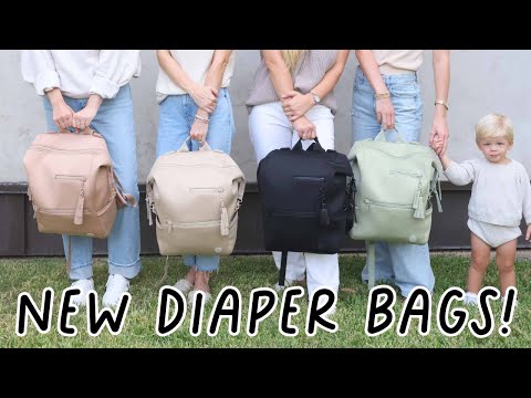 Introducing Our BRAND NEW Diaper Bags! - YouTube