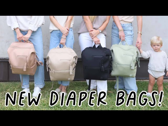 Introducing Our BRAND NEW Diaper Bags! - YouTube