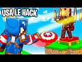 GIOCO UNA BEDWARS DA SUPEREROE con le HACK - Minecraft ITA