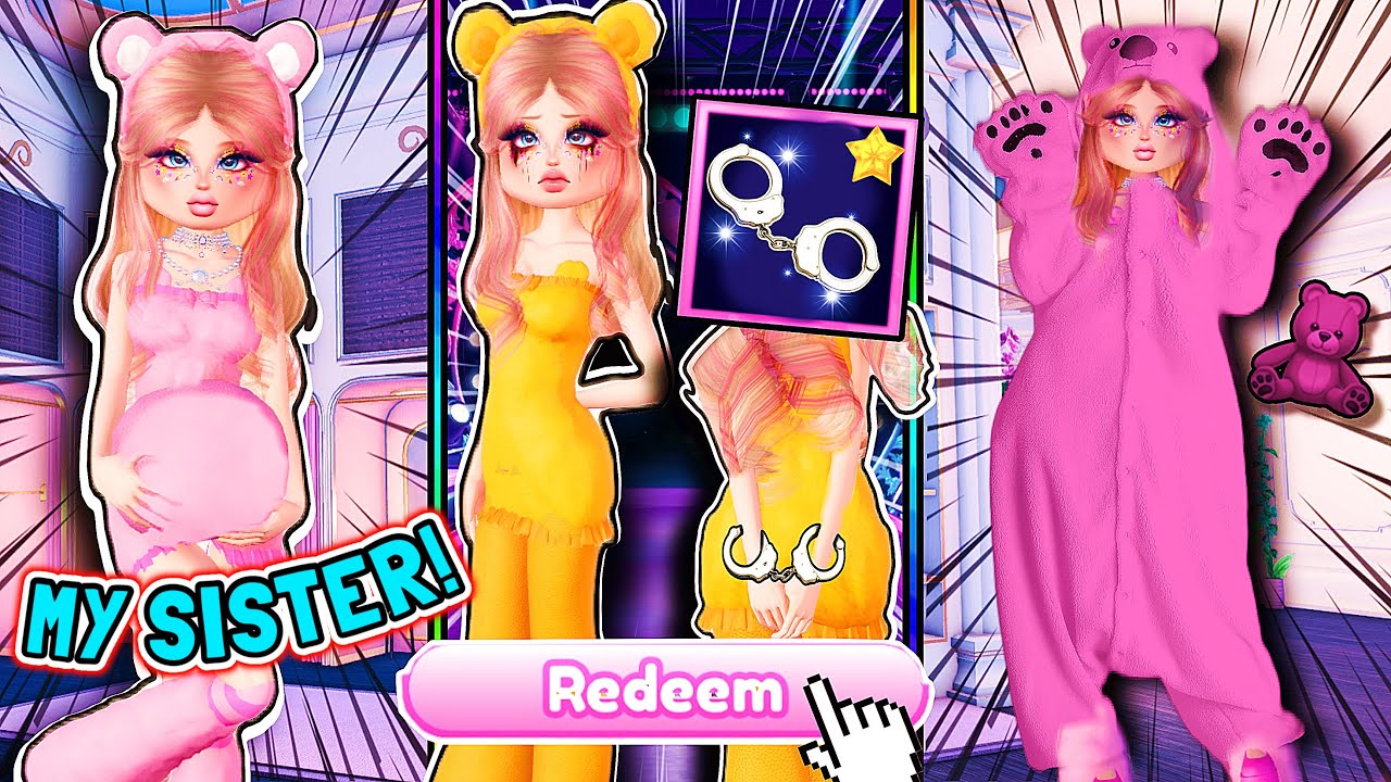 DRESSING as my SISTER @callmehhaley for *EVERY* ROUND..! 😱| ROBLOX