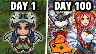 I played 100 days of SUN HAVEN Details