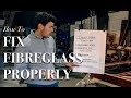 How to Repair Damaged Fibreglass