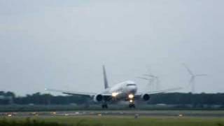 LAN cargo 767-300F landing at 18R