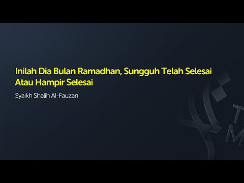 Video: Telah selesai atau telah selesai?