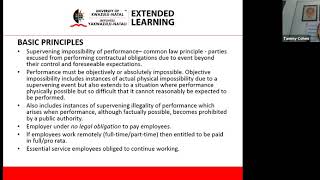 Webinar: COVID-19 Labour Law for Individuals