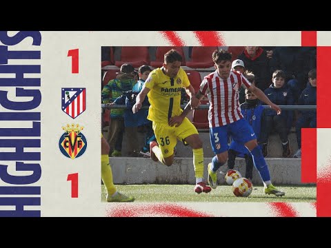Atlético Madrileño 1-1 Villarreal B | ⚽ Arnau Ortiz | HIGHLIGHTS, Primera Federación, MD21